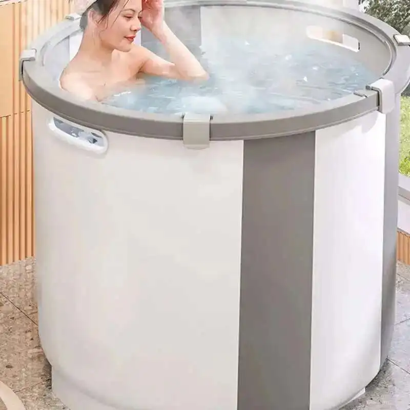 

Folding Swimming Pool Inflatabl Bathtubs Shower Adult Baby Hottub Ice Bath Pedicure Tub Bidet Portatil Bathroom Items ZY50YP