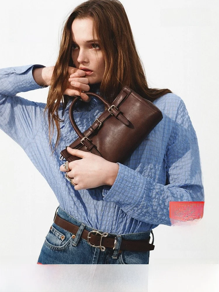 

H&M Summer New Women's Single Shoulder Bag Square Shape Fashionable And Stylish Ladies Purse Handbag for All Occasions