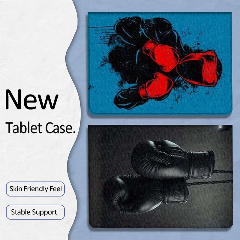

Popular Black Boxing Gloves For Samsung Galaxy Tab A7 A A8 A9 A11 S6 S11 10.1 10.4 10.5 Inch Lite PLus Soft Tablet Case Gift