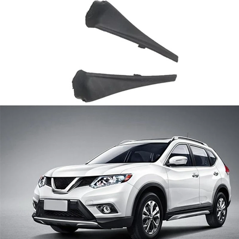 Car Front Windshield Wiper Arm Cowl Side Trim Cover Water Deflector Plate For Nissan X-Trail Xtrail T32 Rogue 2014-2020