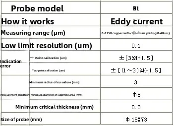 Coating Thickness Gauge Accessories N1 Probe _ Non-ferrous Standard Probe