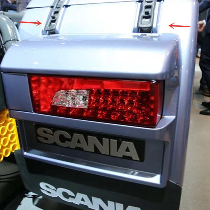 4x  Clamp Band Tension Band Mudguard Rubber Strip Suitable For Scania Truck Parts  Oem 1383858 1377600 1358343