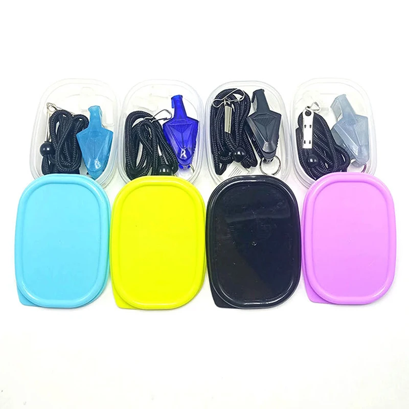 

1Set Referee Whistle Special Whistle Set Basketball Coach Football Whistle Outdoor Professional Rescue Survival Whistle