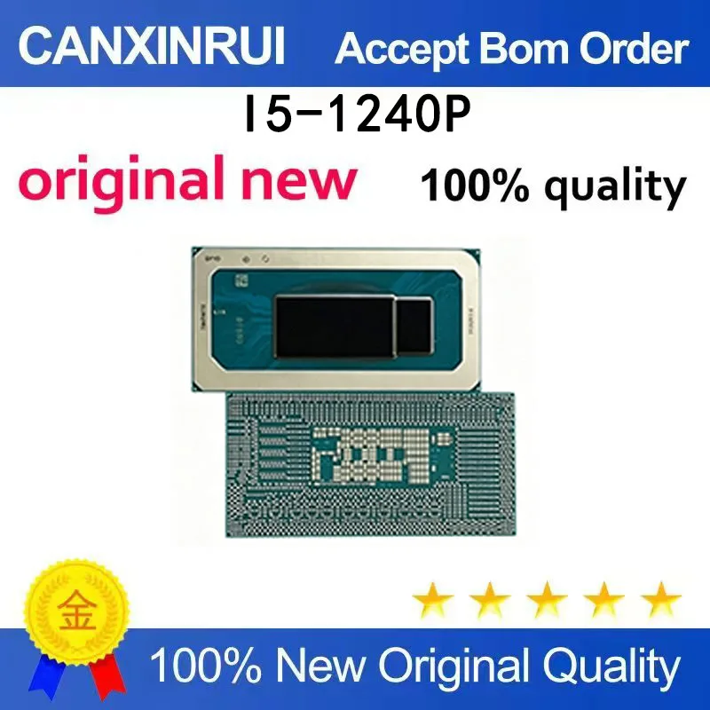 (5pcs-100pcs)Brand new original SRLD9 I5-1240P SRLD6 i7-1260P SRLD5 12th generation in stock CPU