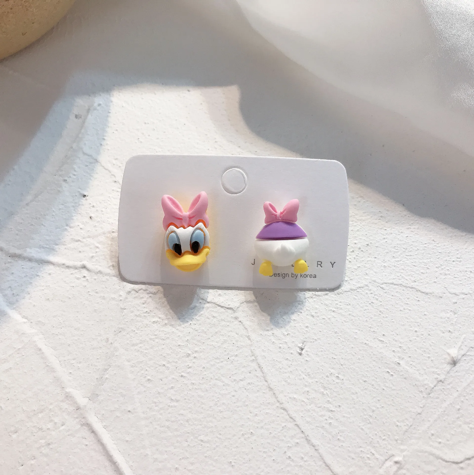 Disney Mickey Mouse Earrings Anime Cartoon Kids Girl Minnie Winnie the Pooh Donald Duck Ear Studs Cute Jewelry Christmas Gift view 4