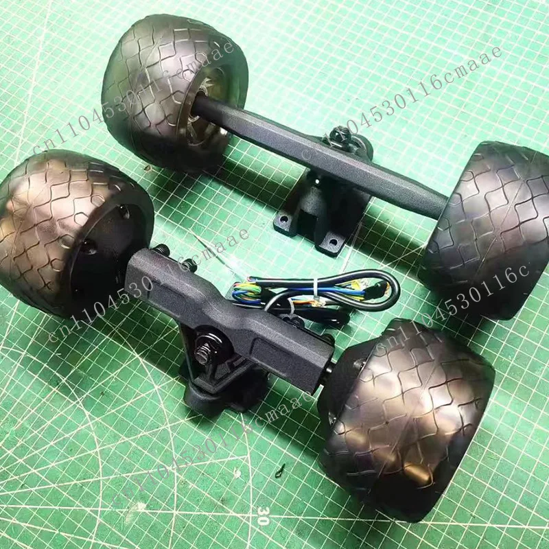 105 Off-road Wheel Motor, Color Semi Transparent Tires, Strong All Terrain Grip