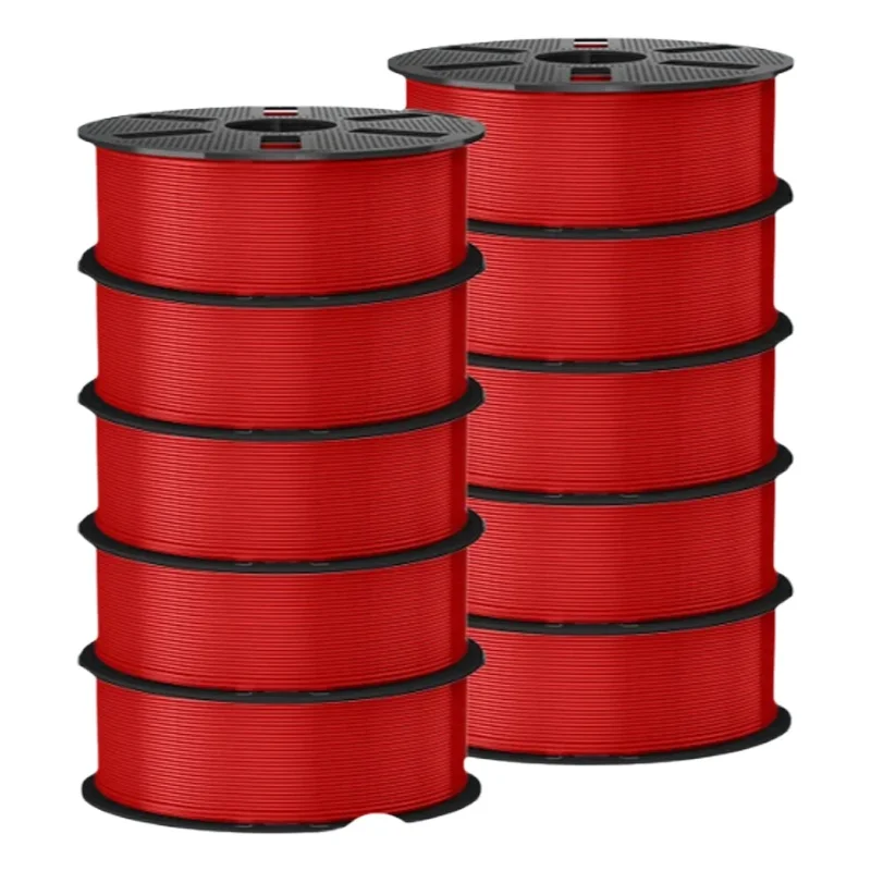 JAYO 10 rolek filamentu do drukarki 3D PETG 1.75mm, filament do drukarki 3D FDM PETG, starannie nawinięty materiał do druku 3D — zdjęcie produktu 7