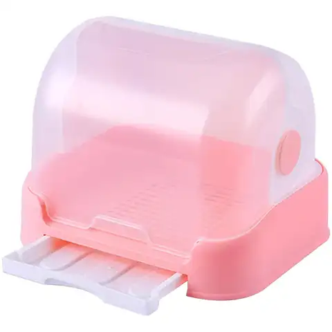 아기 컵 보관 아기 건조 물병 랙 건조기 병 건조 랙 공간 절약 트레이 PP 주방 액세서리