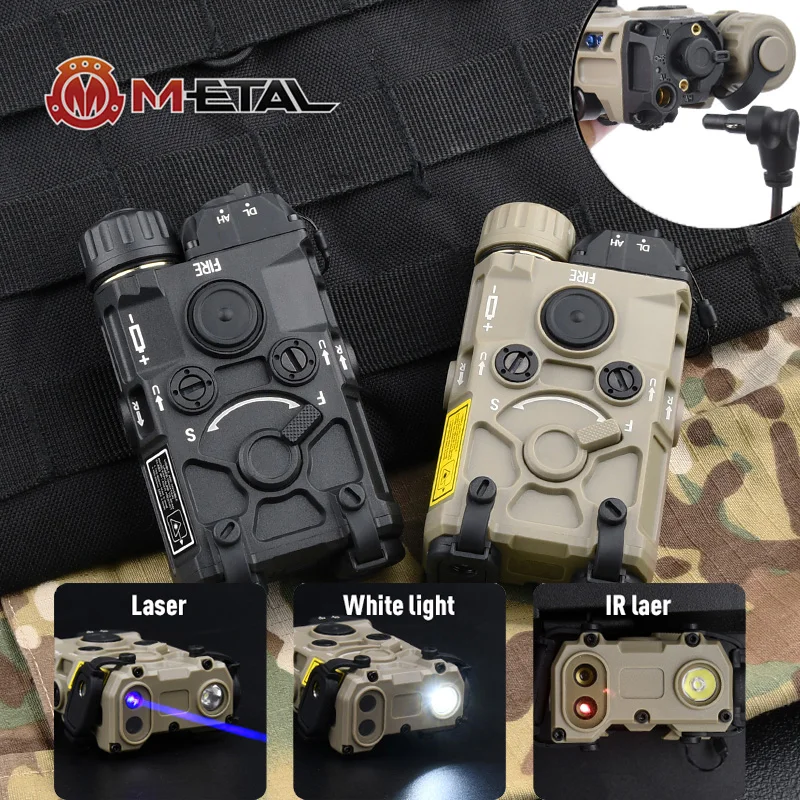 

WADSN Tactical Nylon Eotec OGL Laser Pointer Red Dot Blue Green IR Laser indicator PEQ 15 OGL infrared Sight Airsoft Flashlight