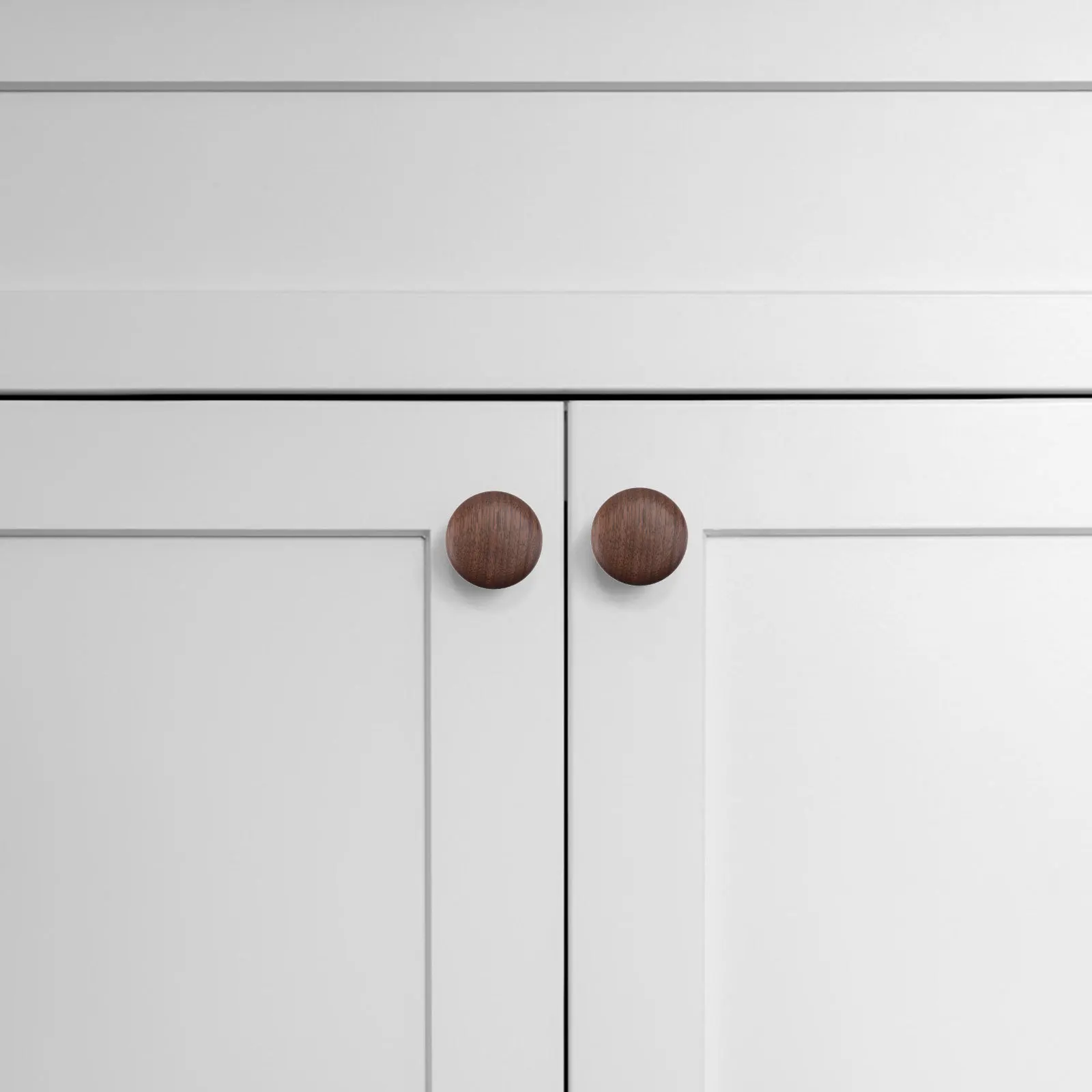 

2Pcs Solid Wood Wardrobe Drawer Pull Handles Practical Cabinet Door Knobs Smooth Polished Durable Finish Drawer Door Knobs