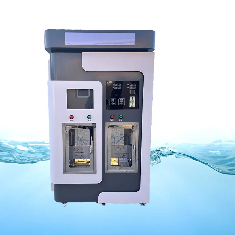 Custom Hot Selling RO Export More Than 800 Gallon Coin Paper Money Mountain Spring Water Vending Machine