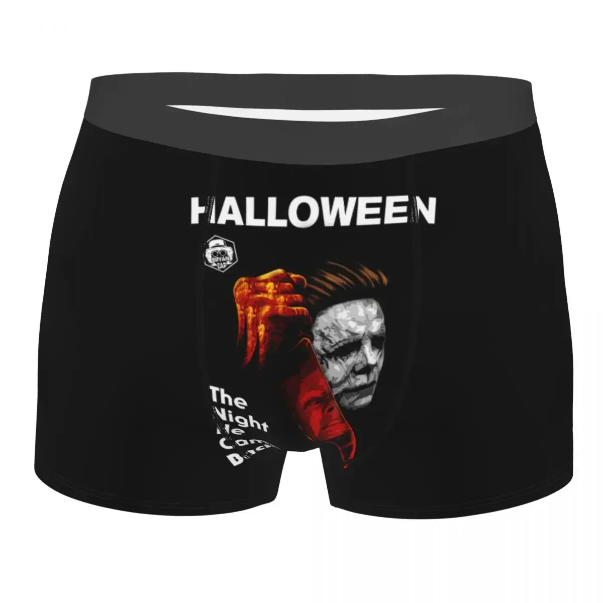 Custom  Knives Underwear Stretch Halloween The Night Came Back Boxer Briefs Shorts Panties Soft Underpants For Male