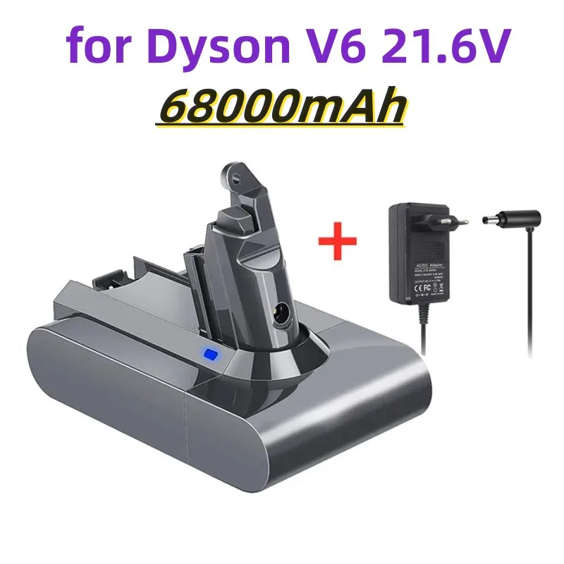 

D'origine 21,6 V 68000mAh Li-Ion Akku für Dyson V6 DC58 DC59 DC62 DC74 SV09 SV07 SV03 965874-02 staubsauger Batterie L30