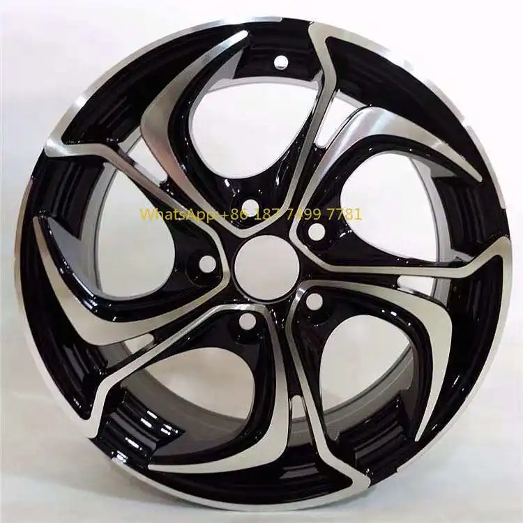 

Настраиваемое легкосплавное колесо 18, 19, 20, 21, 22-дюймовое колесо с ПК 5x120 5x112, черная машинная поверхность для. .