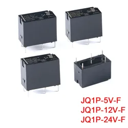 5V 12V 24V 10A DC Power Relay 5 Pin JQ1P-5V-F JQ1P-12V-F JQ1P-24V-F Open and close AJQ6341F AJQ6342F AJQ6349F