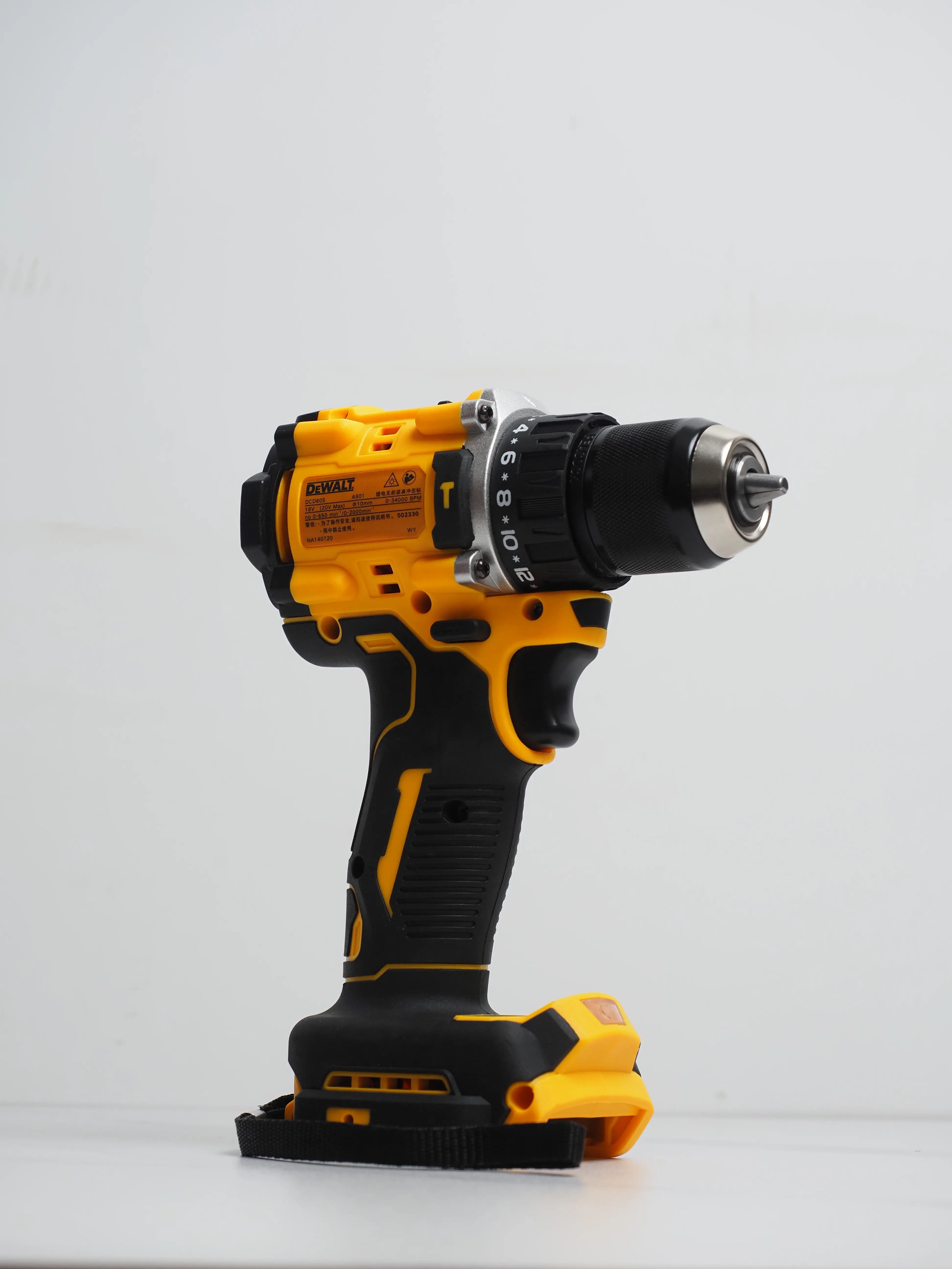 DeWalt 20V Brushless Rechargeable Lithium Battery Impact Drill Multi-Function Drill Electric Hand Drill Dcd805