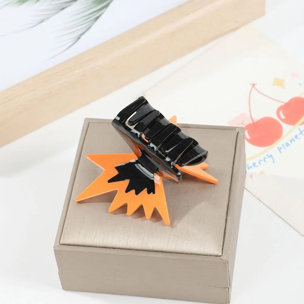 Elegant Korean Style Acetate Hair Clips Acrylic Hair Accessories Half Updo Women's Claw Clip Hair Claw Clip Spring Summer
