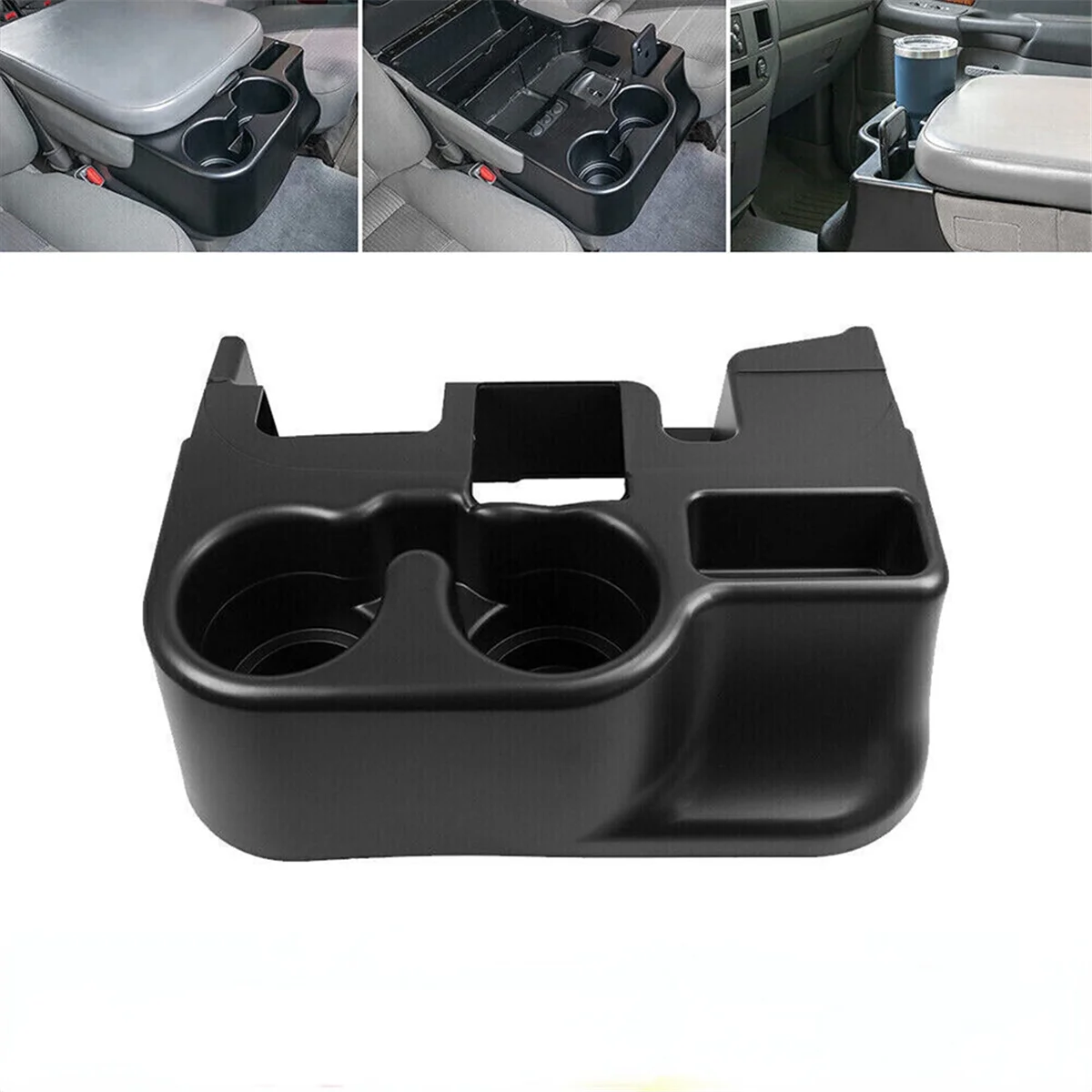 Car Center Console Armrest Box Cup Holder 0SS281AZAA for Dodge Ram 1500 2500 3500 1999-2002 DG0817803 Water Cup Trust