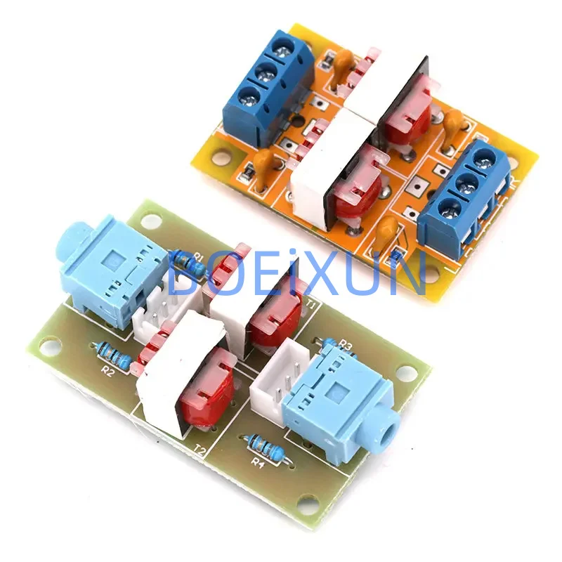 Stlxy XH-M372 Stereo /Audio Isolator Vehicle Common Ground Suppression Interference Noise Isolation Module Transformer Coupler