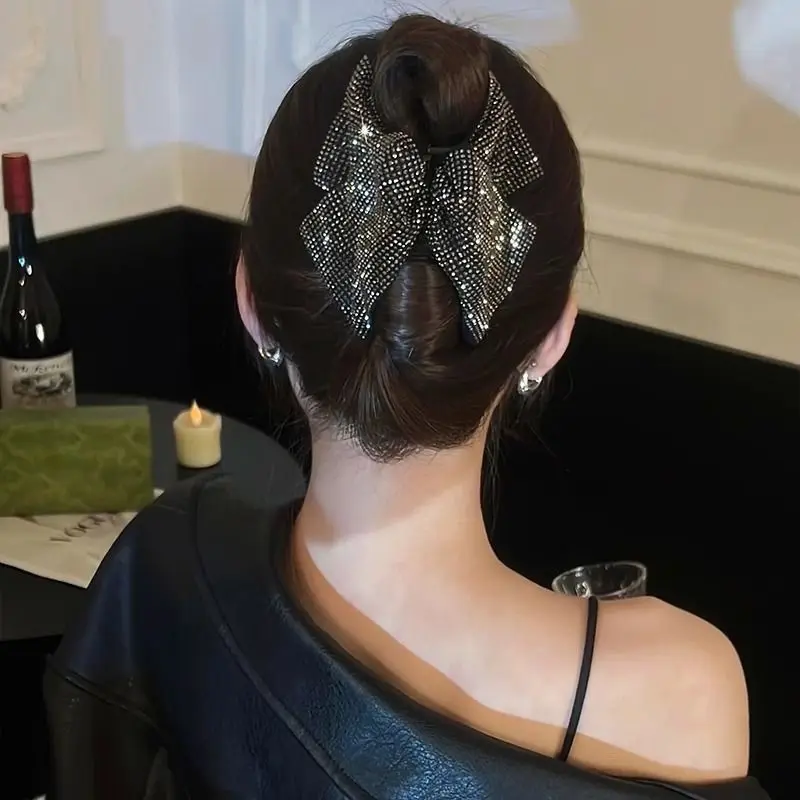 

2025 Luxury Shiny New Headwear Fashion Casual Big Hair Clip for Women Ladies Hair Styling tools Headdress Hair Accessories