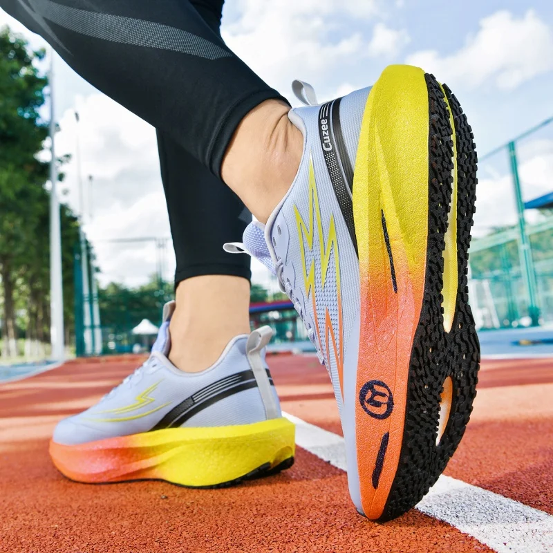 Laufschuhe für Herren mit Carbonplatte, Marathon-Spezialität, atmungsaktiv, leicht, bequeme Outdoor-Sportschuhe für Damen – Detail 21