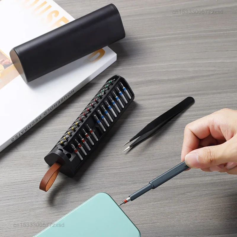 Xiaomi 30 in 1 Screwdriver Aluminum+S2 Alloy Steel Magnetic Bit Household Precision Glass Watch Screw Driver Sets Repairs Tools