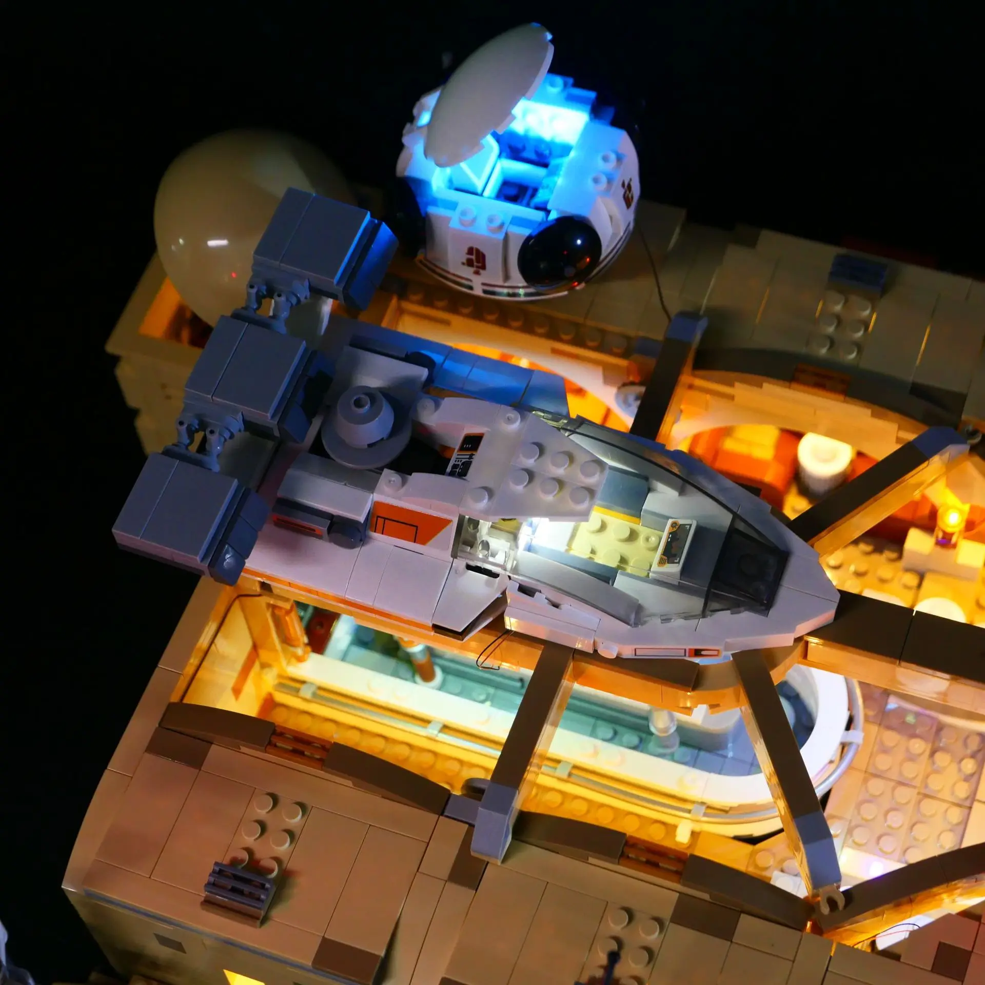 DIY LED-lichtset 75290 Sci Fi Tavern Bouwsteenmodel Decoratieve displayverlichting op afstand Alleen geweldig cadeau voor verzamelaars