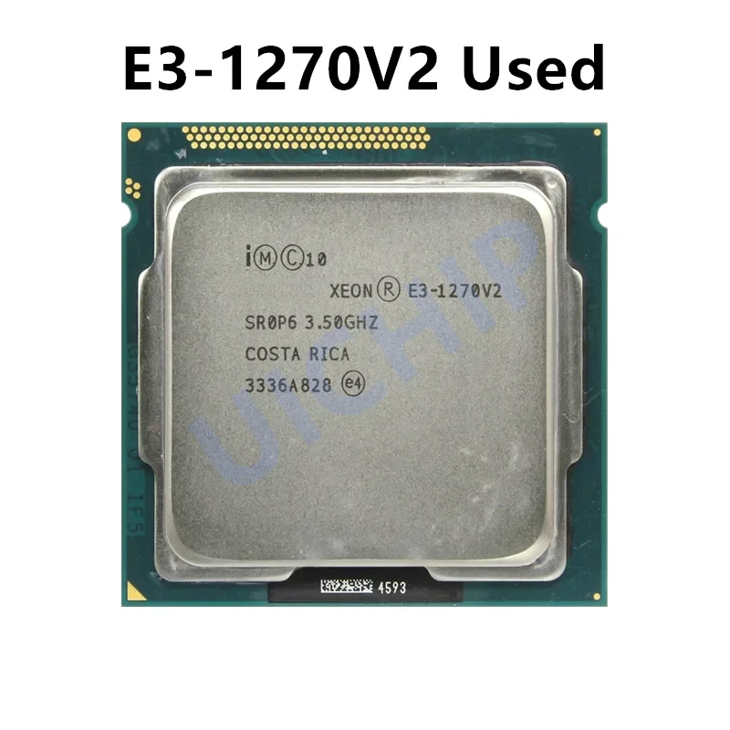 Xeon E3-1270 v2 E3 1270v2 E3 1270 v2 3.5 GHz Quad-Core Used CPU Processor 8M 69W LGA 1155