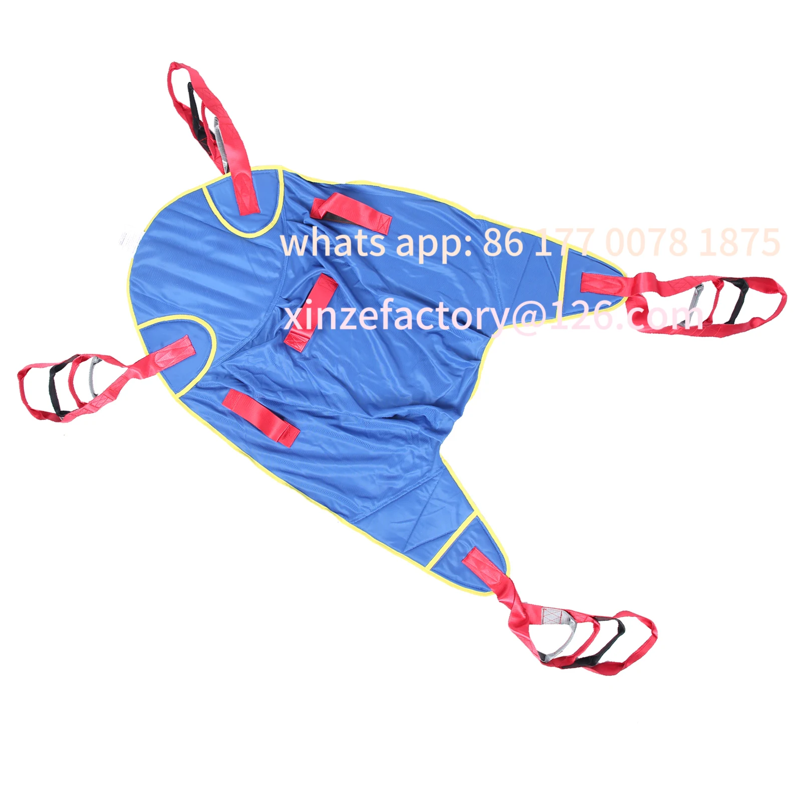 Customizable Professional Divided Leg Sling Elderly Lift Sling Excellent Workmanship Machine-Washed for Using A Wheelchair