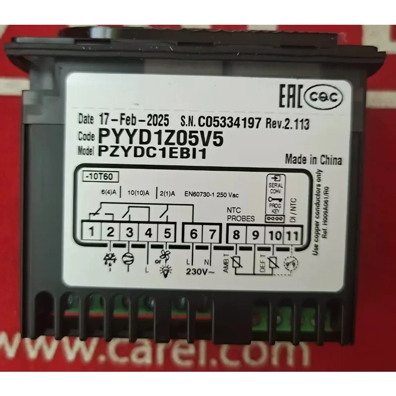 Thermostat PYYD1Z05V5 PZYDC1EBI1