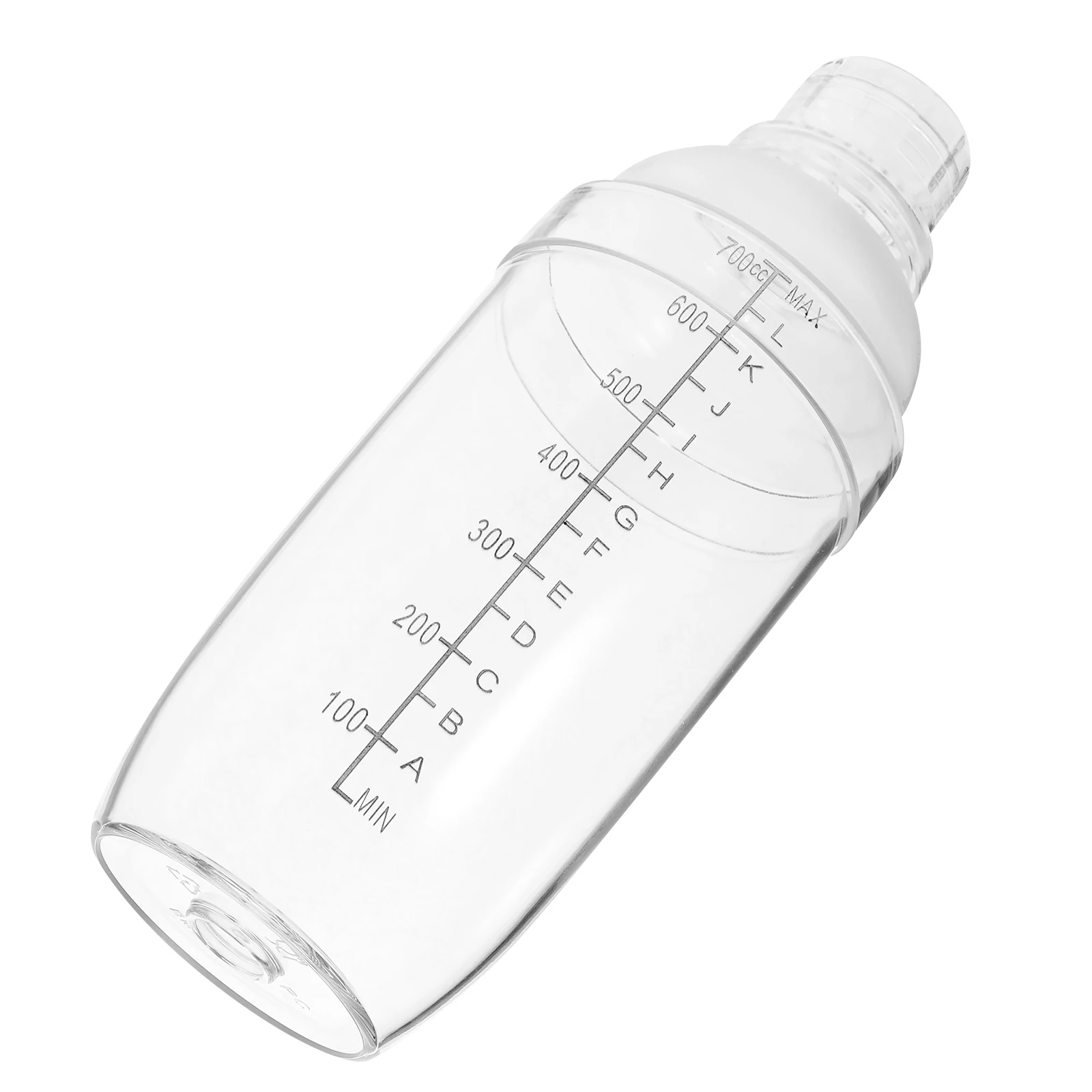 

700Ml Snow Kneading Cup Transparent Drink Shaker Leak Proof Mixing Bottle For Cocktail Milk Tea Beverage Bar Home Use Shaker Cup