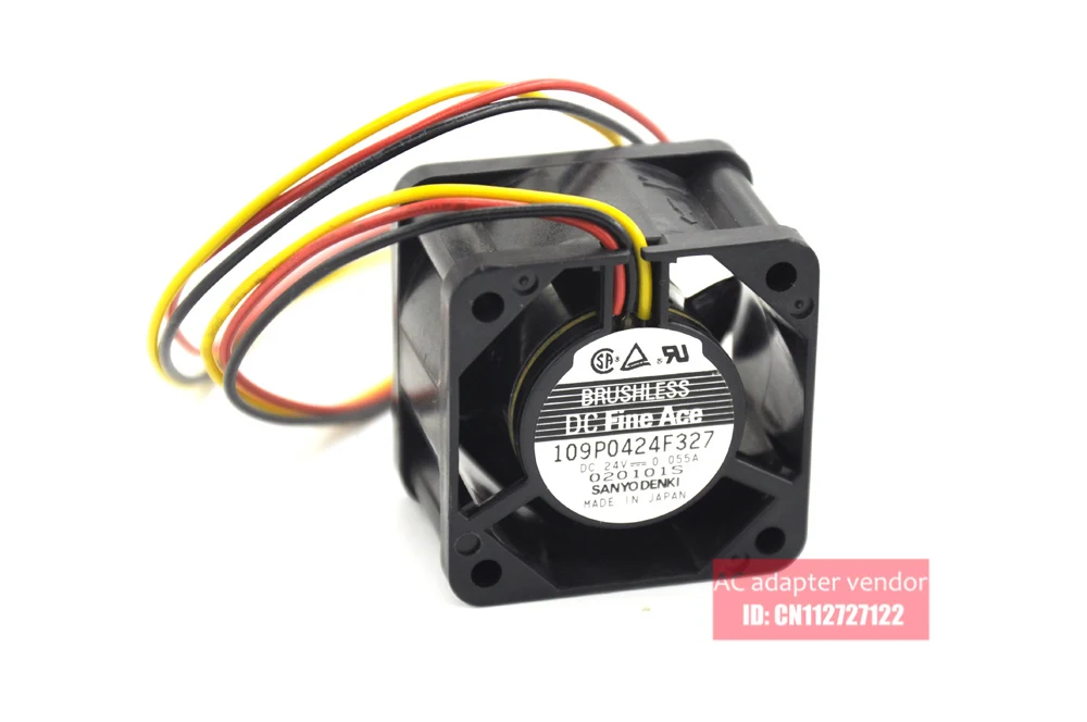 NIEUWE SAN ACE 40 4028 24 V 0.055A 4 cm 109P0424F327 koelventilator