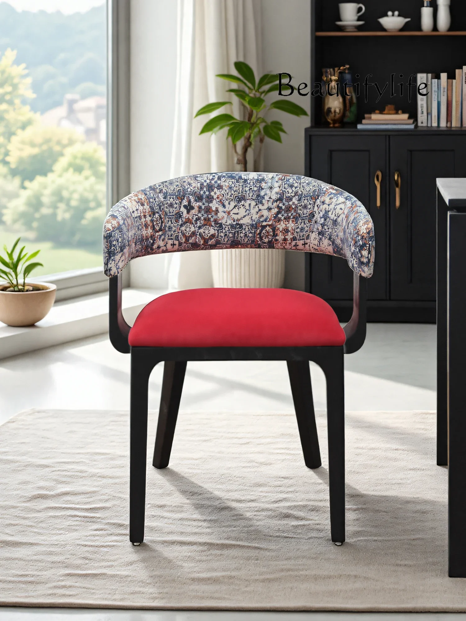BJ Special Master Chair For Solid Wood Tea Table New Chinese High-end Light Luxury High-end Solid Wood High-back Tea Chair
