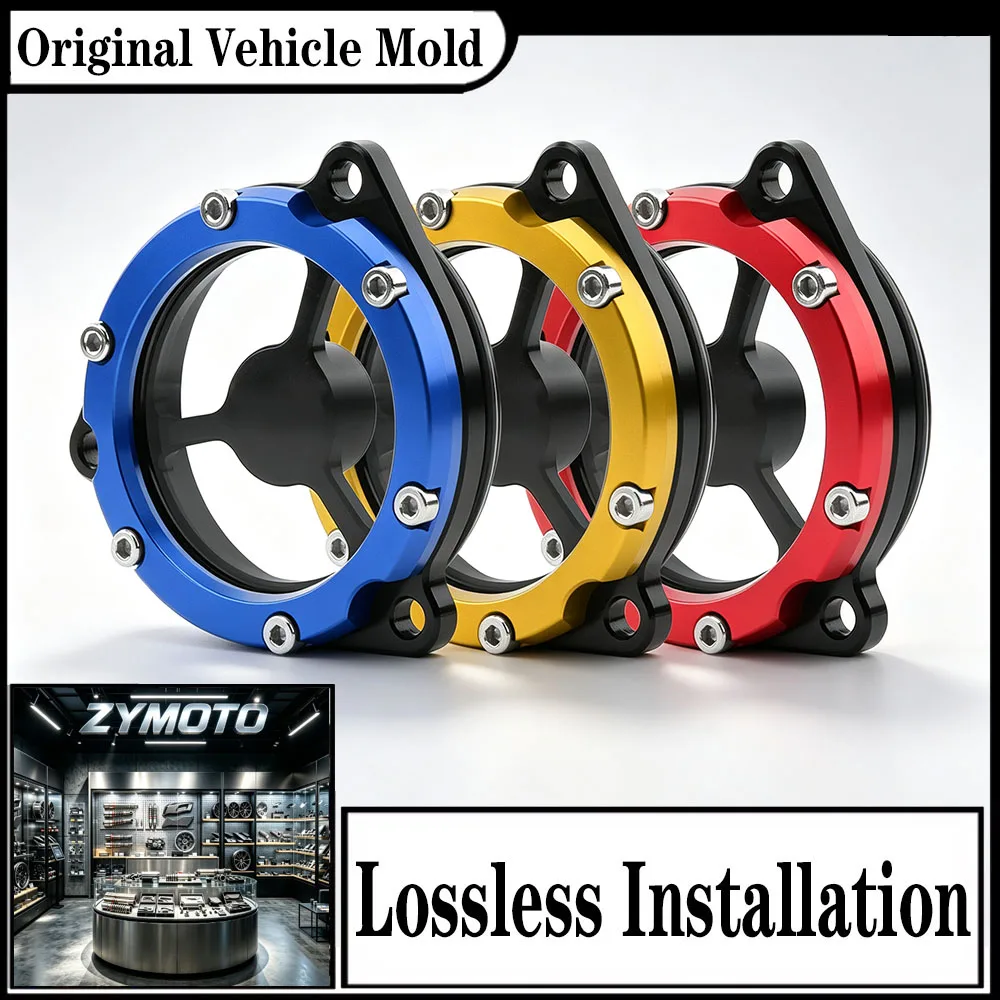 FOR SUZUKI DRZ400 LTZ400 LTR450 2000-2024 Starter Idle Gear Cover Crankcase Cover With Clear Window