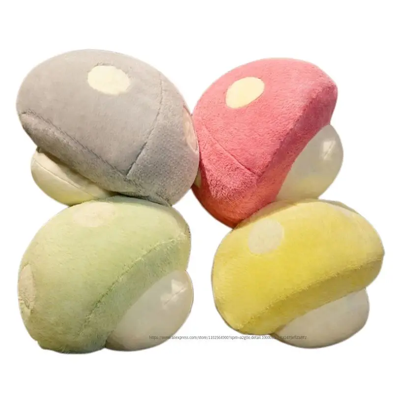 

Kawaii Creative Mushroom Plush Dolls Simulation Plant Pillow Lovely Toys for Home Decor Sleeping Cushion Stuffed Soft Dolls