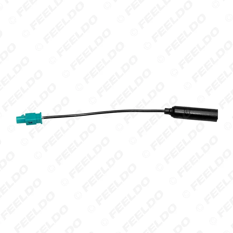 Car Radio DIN TO FAKRA Antenna Adapter For Audi/Volkswagen/Skoda Install Aftermarket Stereo