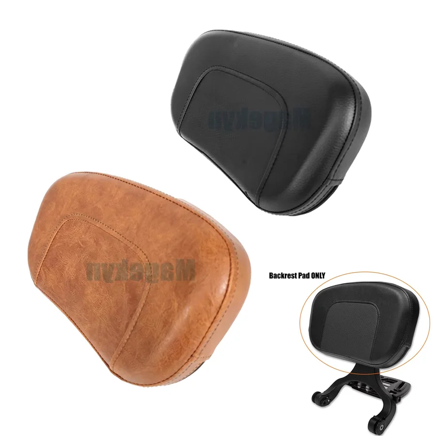 For Adjustable Driver Motorcycle Passenger Rider Sissy Bar Backrests Multi Purpose Backrest Pad Cushion