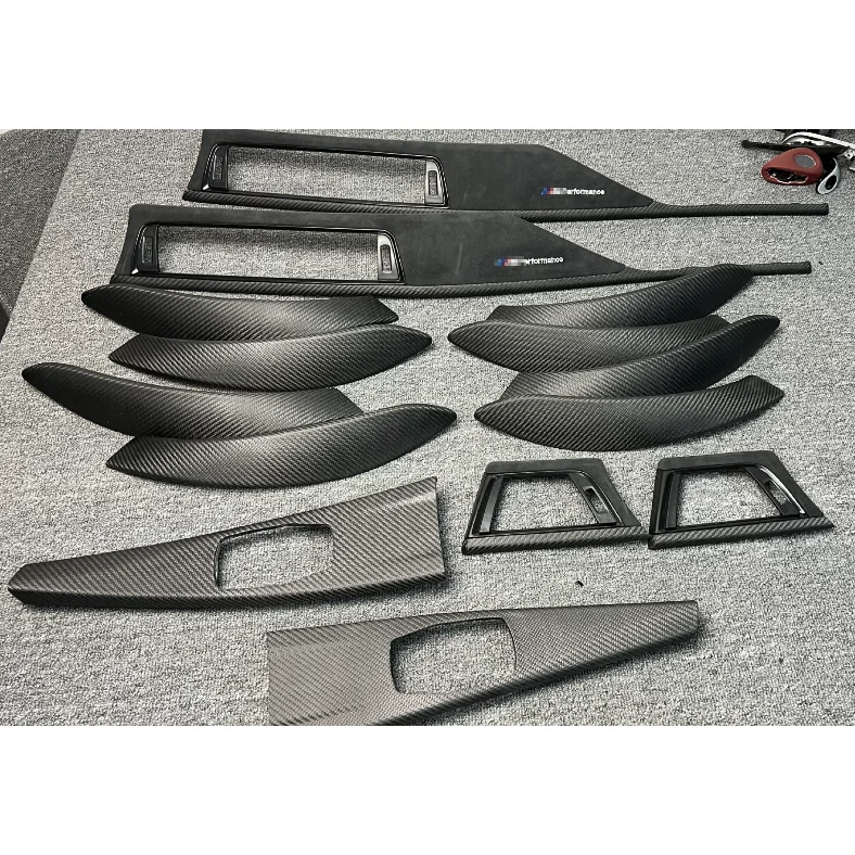 

LHD Genuine M Performance Carbon Fiber Performance Alcantara Interior Trim Set for BMW 3 Series F30 F31 F32 F34 F36 F80 F82 M