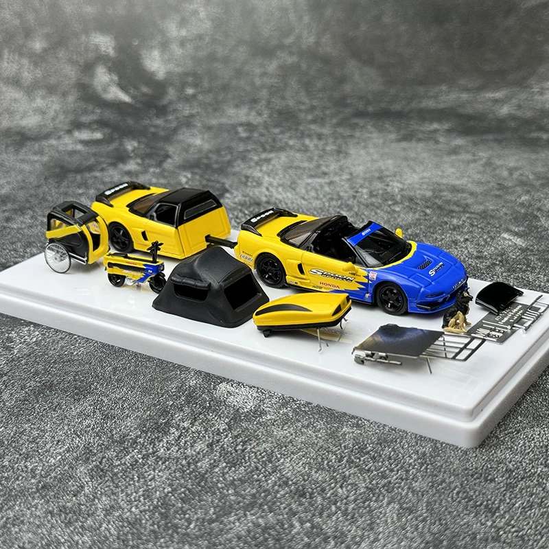 Nsx Spot revestido Alloy Car Model, 1:64