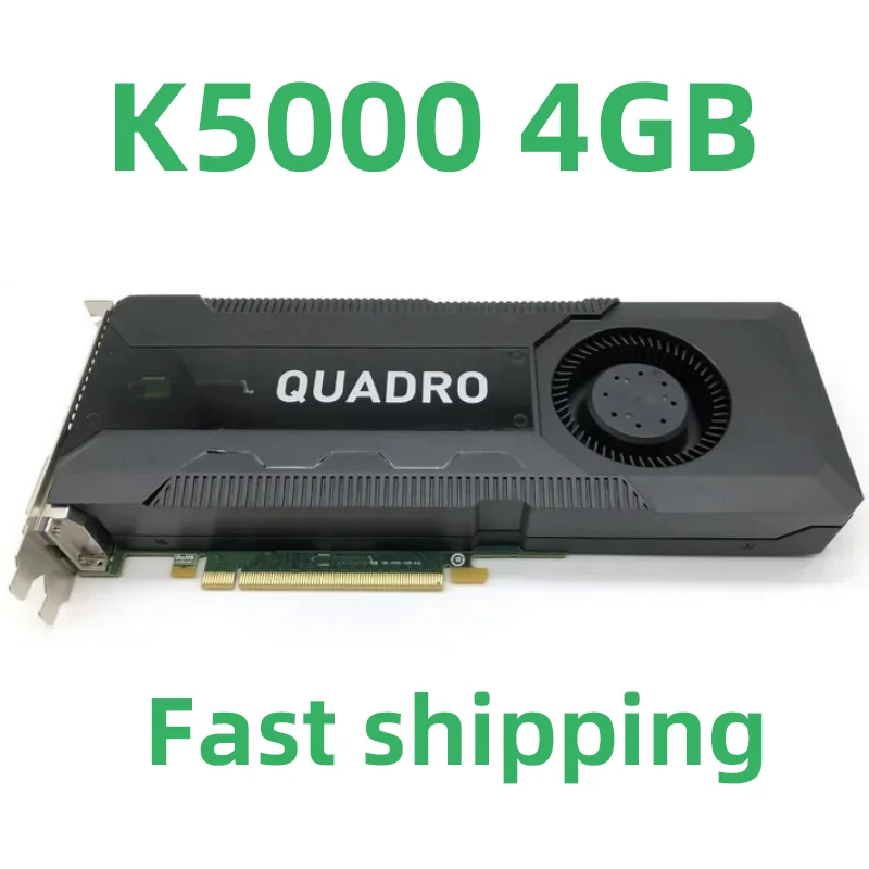 

Original Quadro K5000 4GB Professional Graphics Card for 3D Graphics Design UG Modeling Rendering Video Clip 4K High Quality