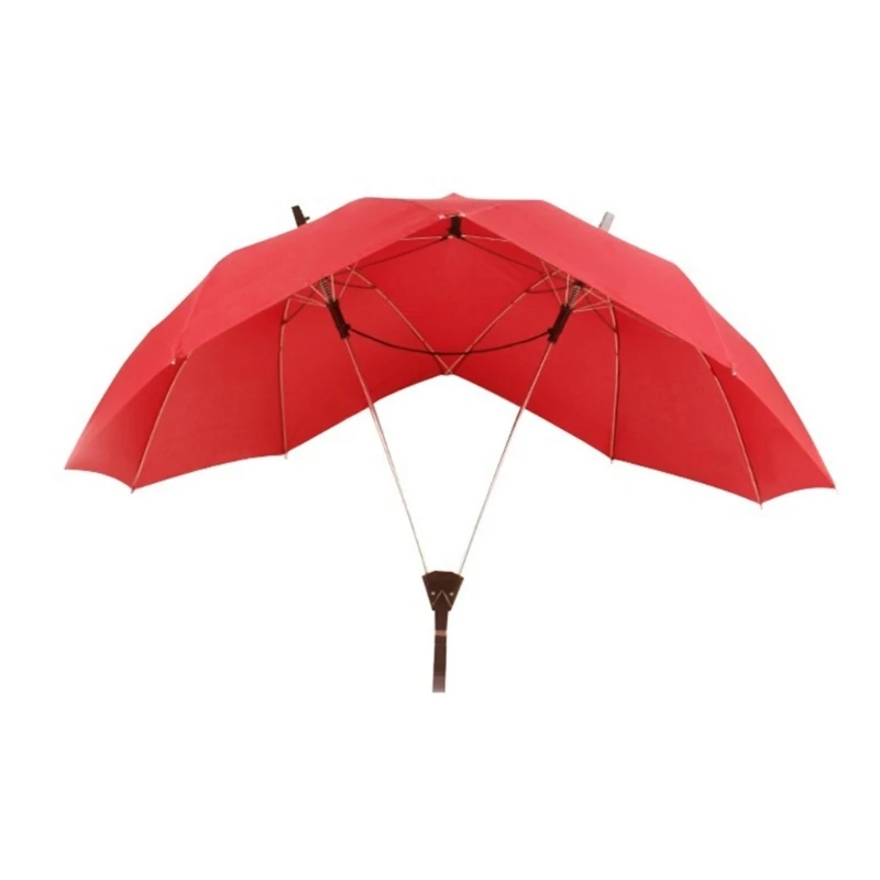 Couple Umbrella for Couple Quickly Dry Windproof Designs Canopies Easy Operates A0KF