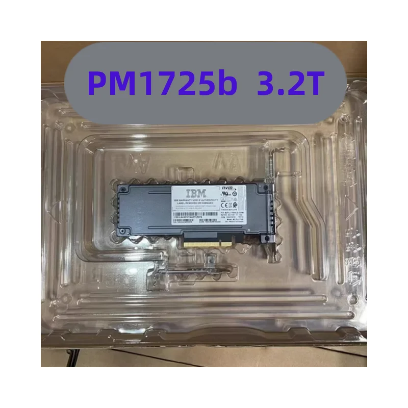 HPE 레노버 PM1725B pm1725 1.6T 3.2T AIC 플러그인 솔리드 스테이트 드라이브, 삼성 SSD용 PM1725b U.2, PCle4.0 x 8, 정품 신제품