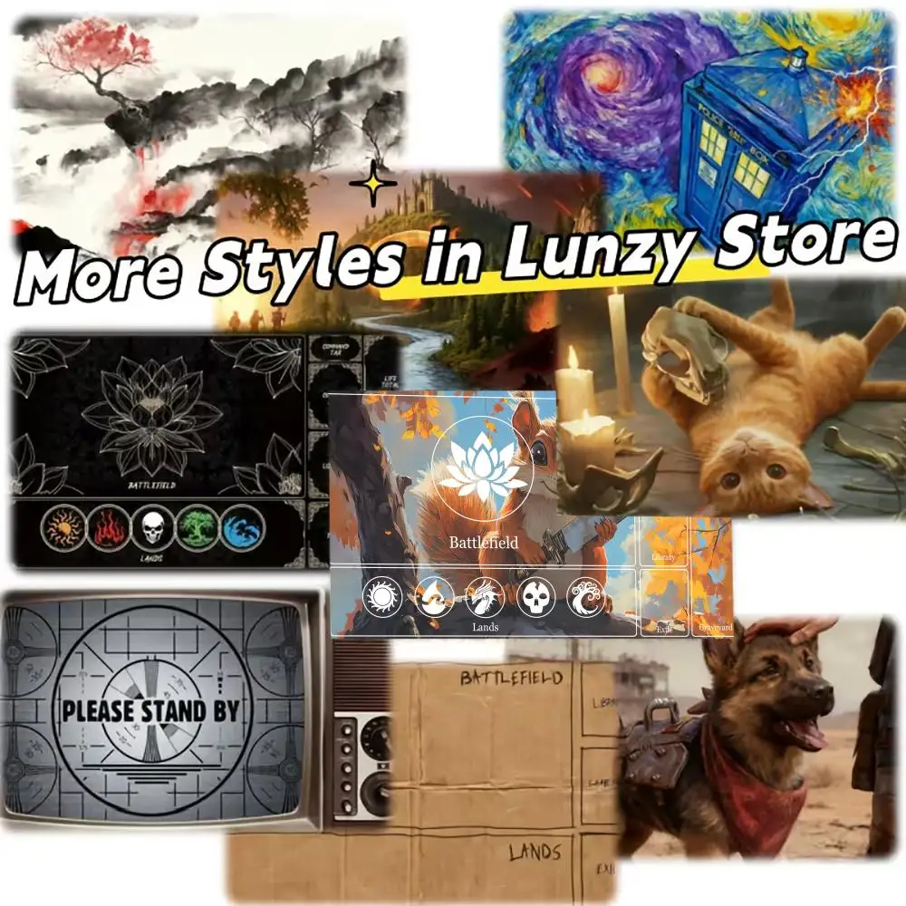 Cute Animals Professional E-sports Game Large Rubber Anti-slip PC Desk Accessories Office Gamer Keyboard Decor Mat Competition 3