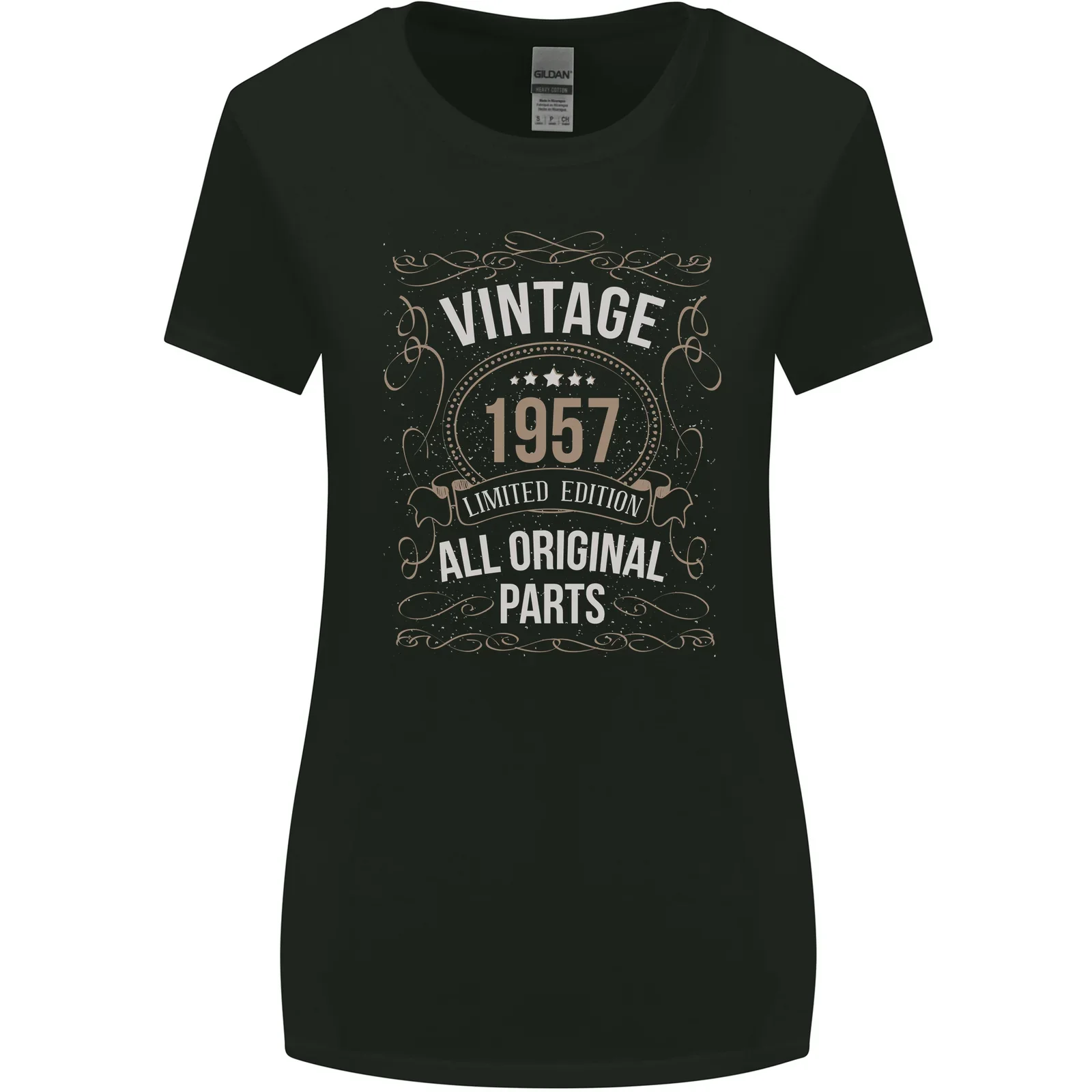 66th Birthday Limited Edition 1957 Womens Wider Cut T-Shirt