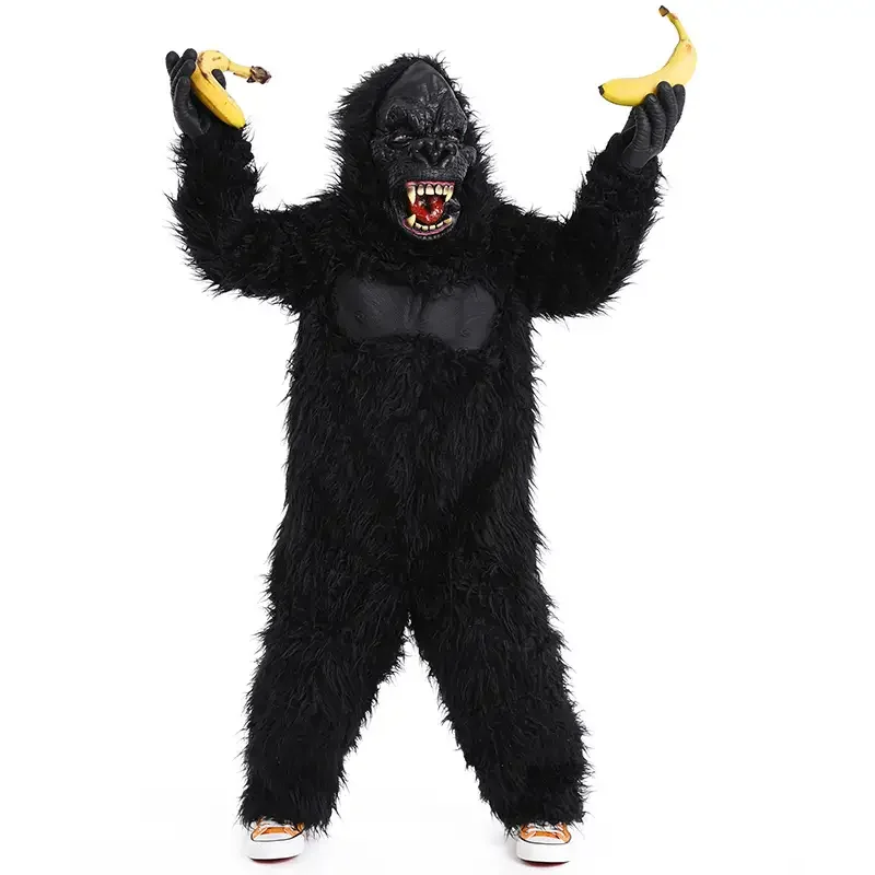 Gorilla Tik Tok Live Streaming Orangutans Cosplay Mascot Costume Ape Simian Monsters Christmas Festival Adult King Kong Outfit