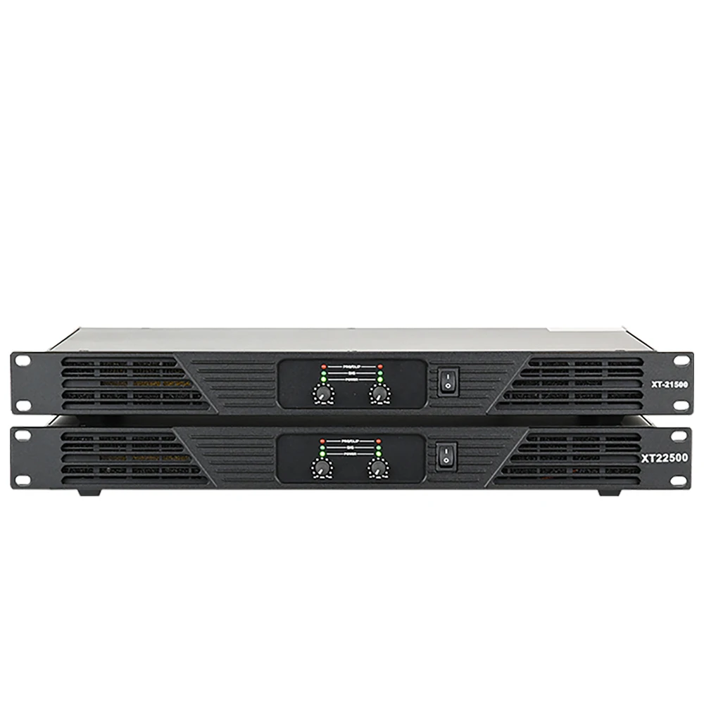 Amplificatore per altoparlanti line array Paulkitson XT41800 4X1800W 8OHM Amplificatore di potenza digitale professionale Amplificatore subwoofer DJ a 4 canali Preamplificatore Amplificatore audio 4x2500W 4OHM per palc