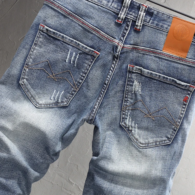 Рисунок 4 - Летние модные мужские джинсы высокого