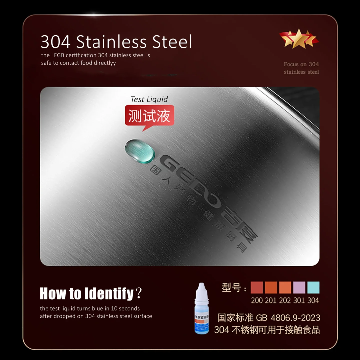 Certified 304 Stainless Steel Kitchen Lobster Stewing Pot Ultra Thick 12.5L Barrel Straight Stockpot for Chicken and Pasta