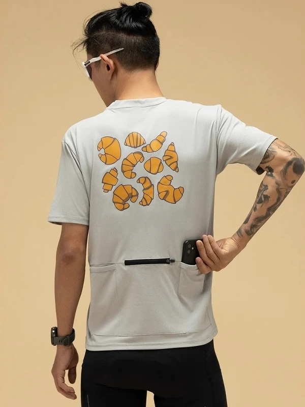 

Защита от солнца для езды на велосипеде на открытом воздухе с принтом 3 ket ort Sve ex Commuter Casual Sweat ng Дышащая футболка Qui Dry Cool...