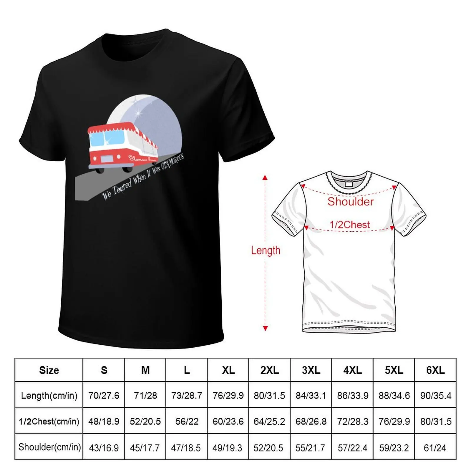 USH Tour Guide Glamor T-Shirt Daily Wear Plain Short Sleeve Shirt